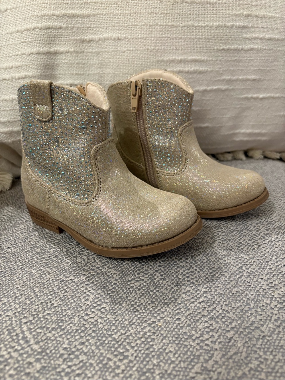 Harper Canyon Tan Rhinestone Boots